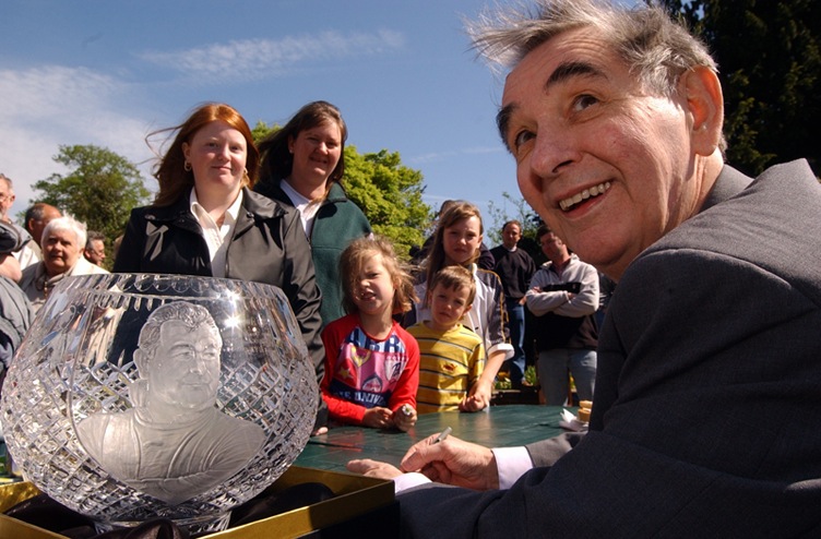 Brian Clough, Darley Park in Derby, 2003.